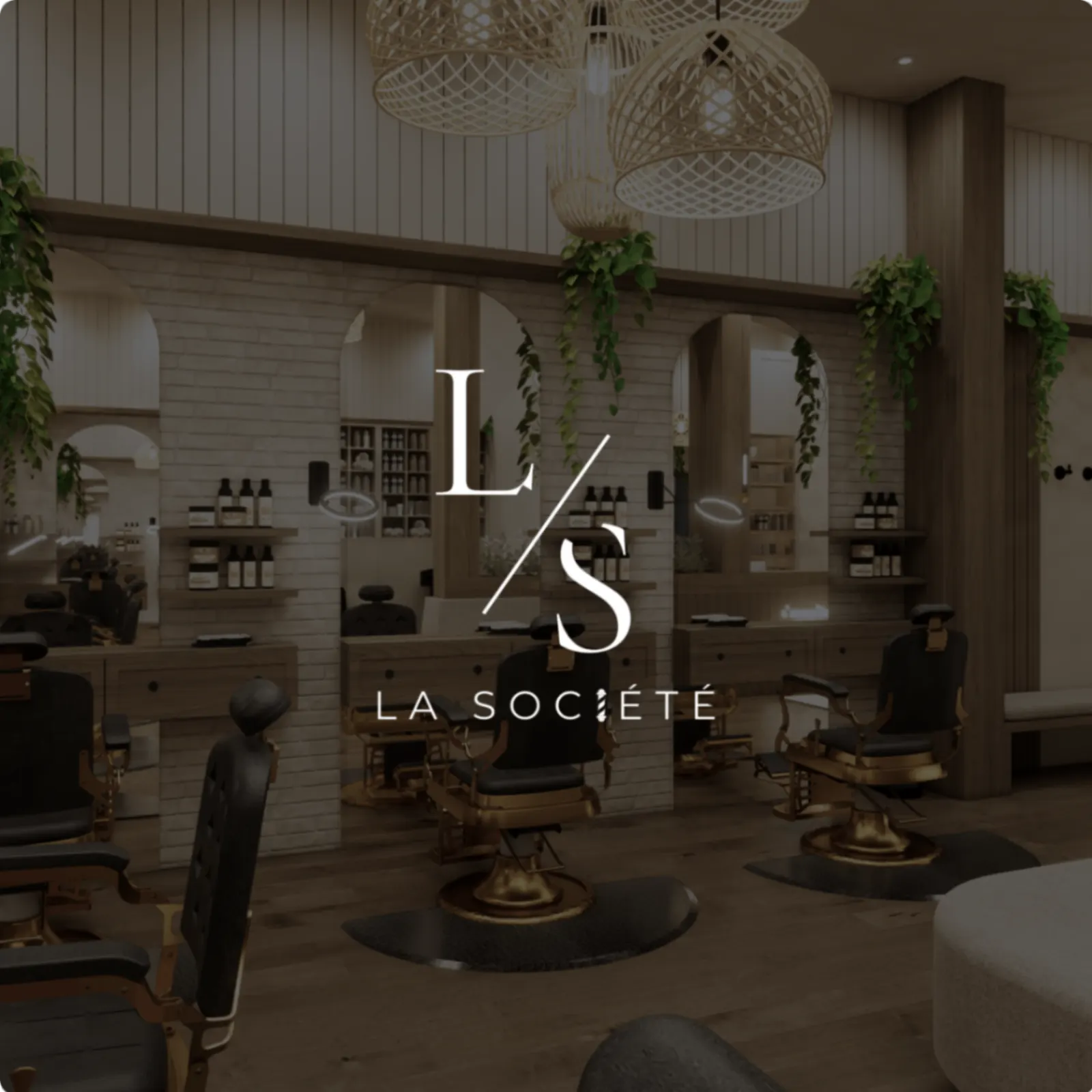 La Société — barbershop haut de gamme au Complexe Aloha, Québec